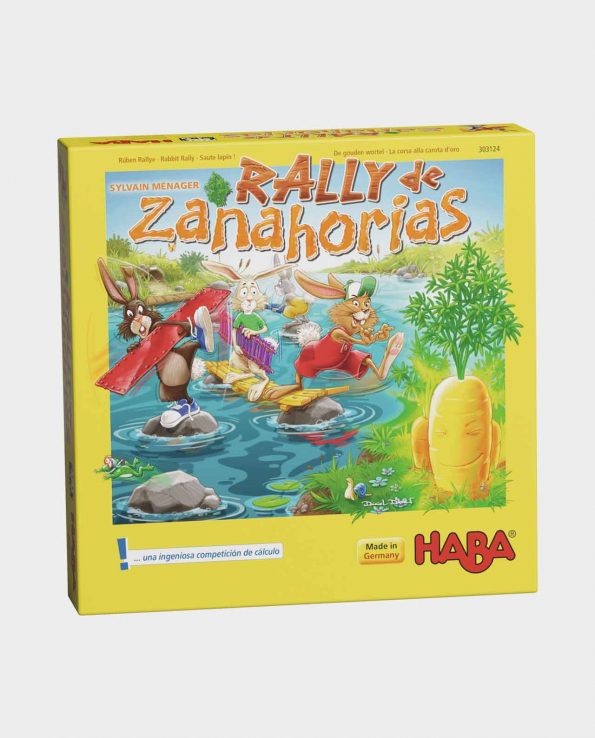 juego de mesa para niños rally de zanahorias