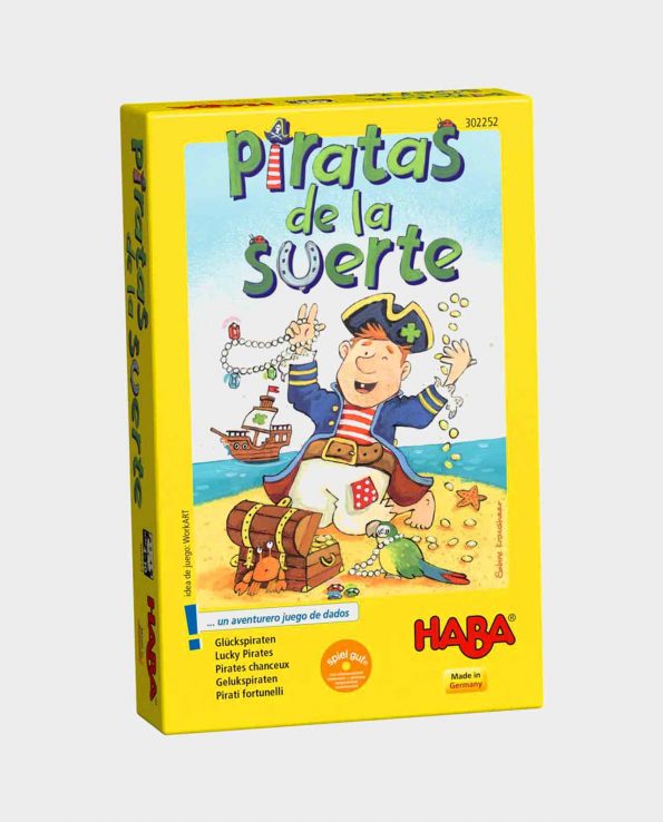 Juego de mesa para niños Piratas de la Suerte de Haba