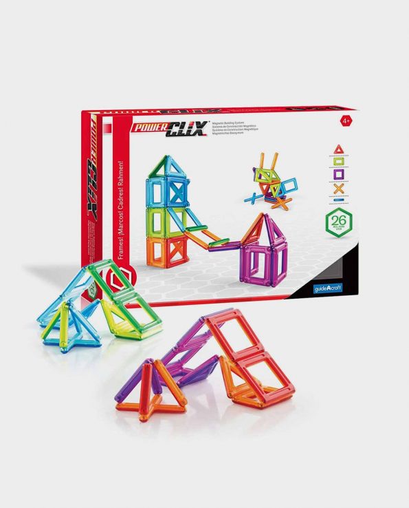 Juego de habilidad Power Clix Magnético de 26 piezas para niños