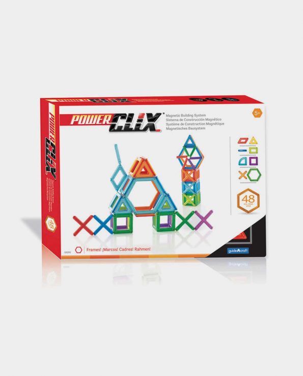 Juego de habilidad Power Clix Magnético de 48 piezas para niños