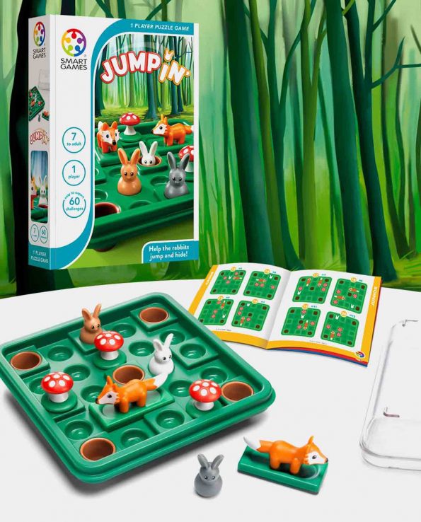 Juego de mesa para niños y niñas Jumpin de Smart Games