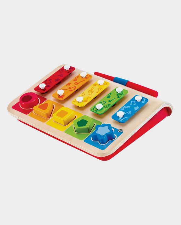 Xilófono clasificador de formas de juguete para niños HAPE
