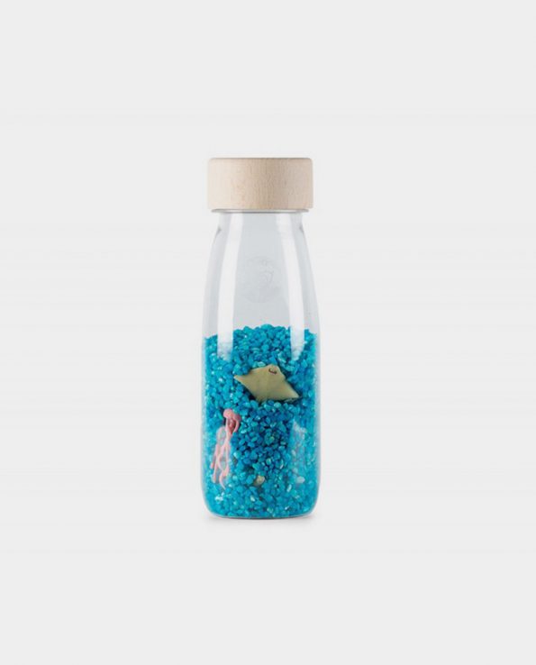 Botella sensorial Petit Boum Spy Bottle Sea
