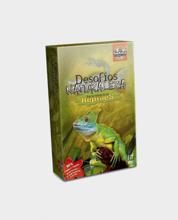 Juego de cartas para niños Bioviva Edición Reptiles
