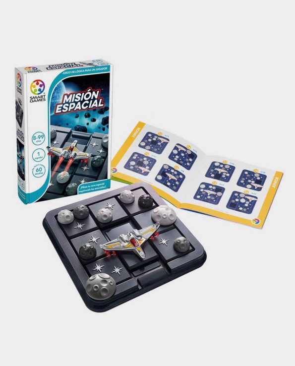 Juego de puzzle y logica para niños Mision Espacial de Smart Games