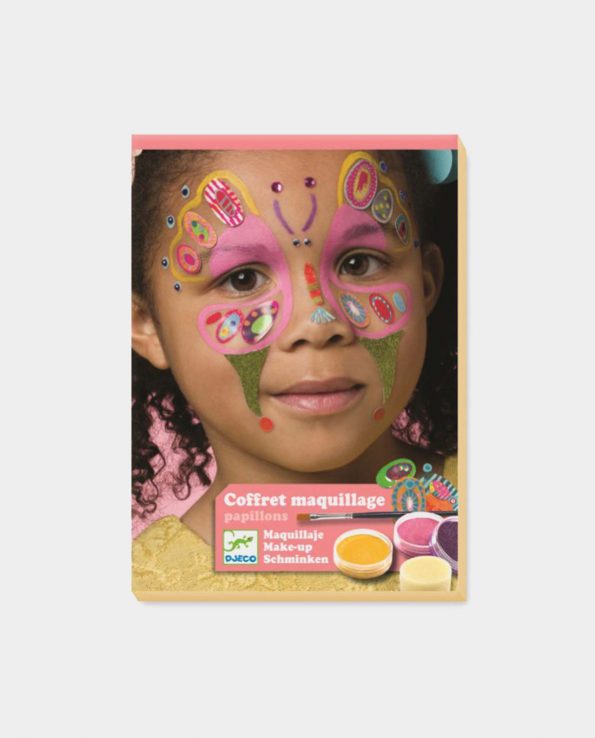 Set de maquillaje para niños sin tóxicos Djeco Mariposas