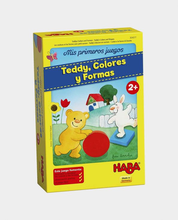Juego de mesa para niños Teddy colores y formas de Haba