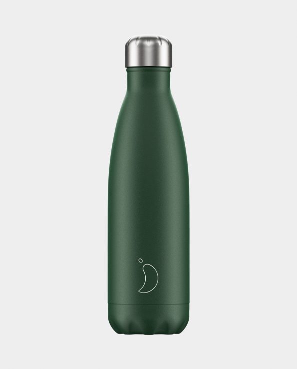 Botella Acero Inoxidable Chilly’s Verde Matel 500ml