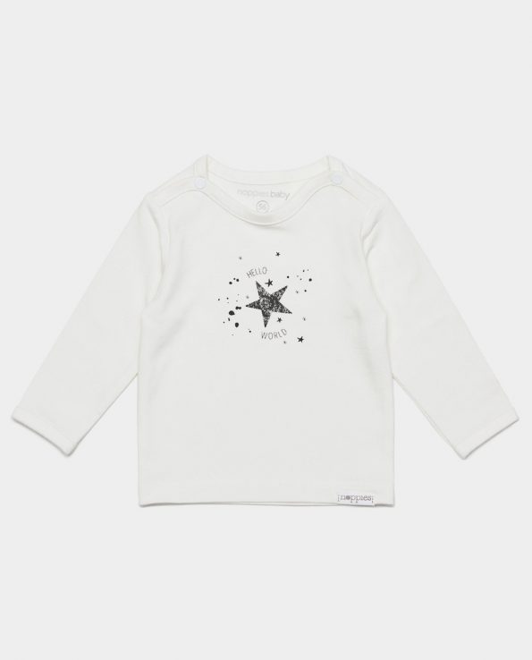 Camiseta manga larga para niño y bebe de algodón orgánico de Noppies