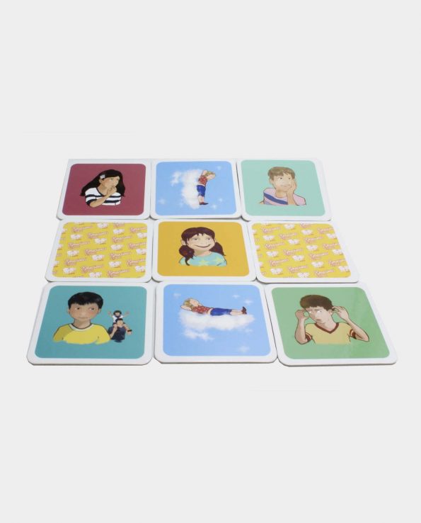El Juego de cartas para niños EEmociones a Pares para que los niños comprendan sus emociones