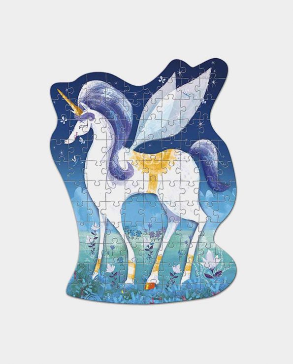 Puzzle gigante para niños con forma de unicornio Fantasy Puzzle Unicorn