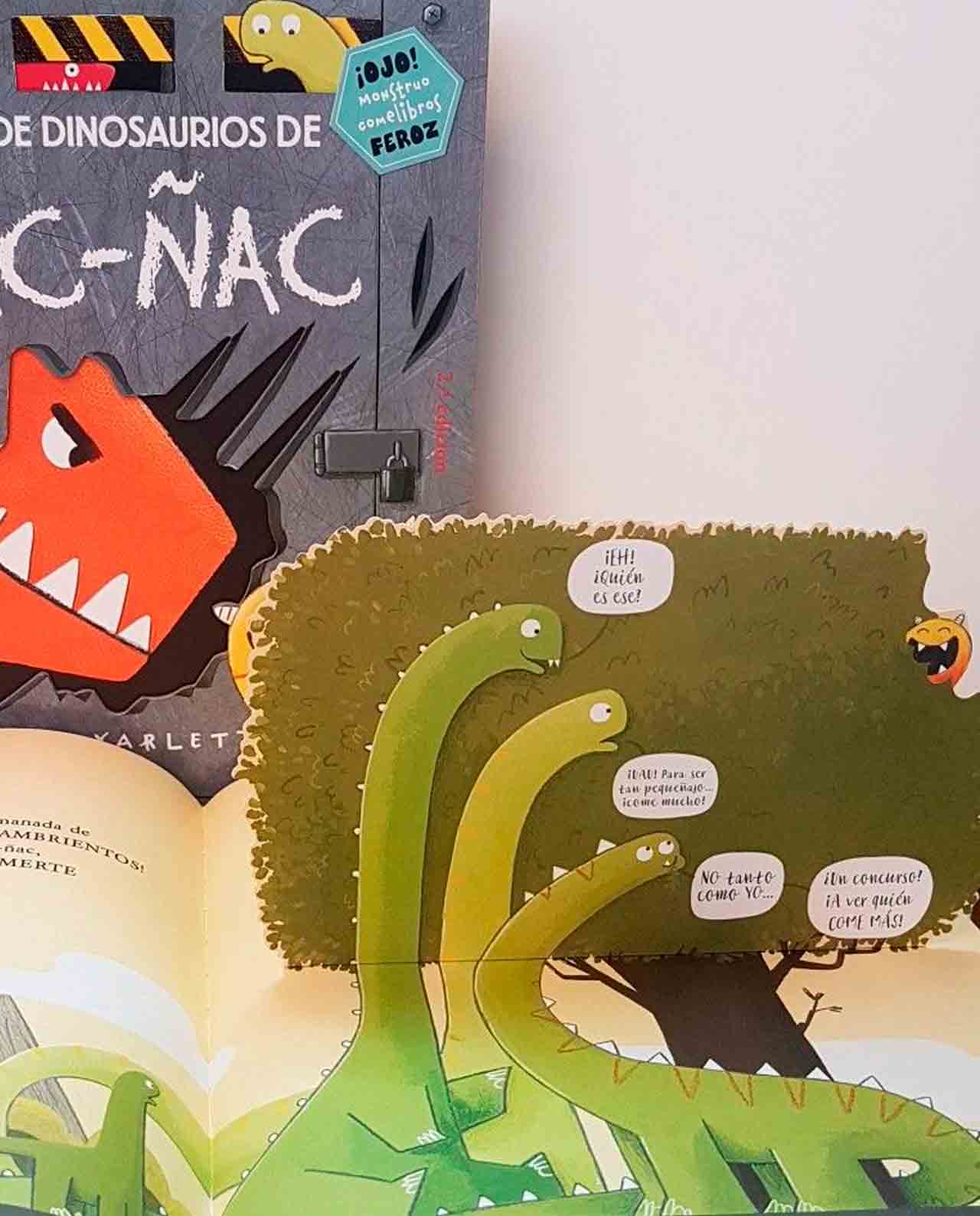 Libro La Guía de Dinosaurios de Ñac Ñac - La Colmena