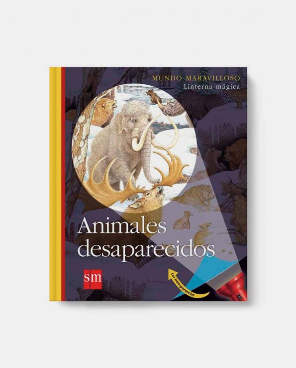 Animales Desaparecidos libro ilustrado para niños de animales prehistóricos de SM