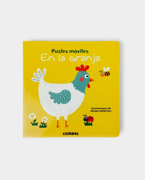 Libro infantil de puzzles de animales de graja