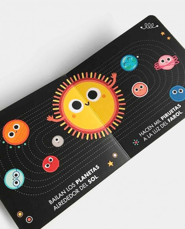 Libro infantil para niños Los planetas de Editorial Jaguar