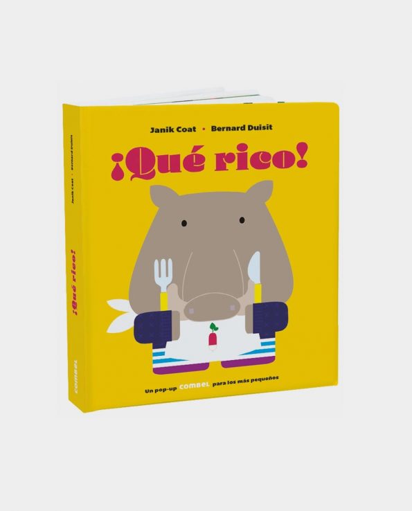 Libro infantil sobre comida recetas y alimentacion ¡Qué rico!