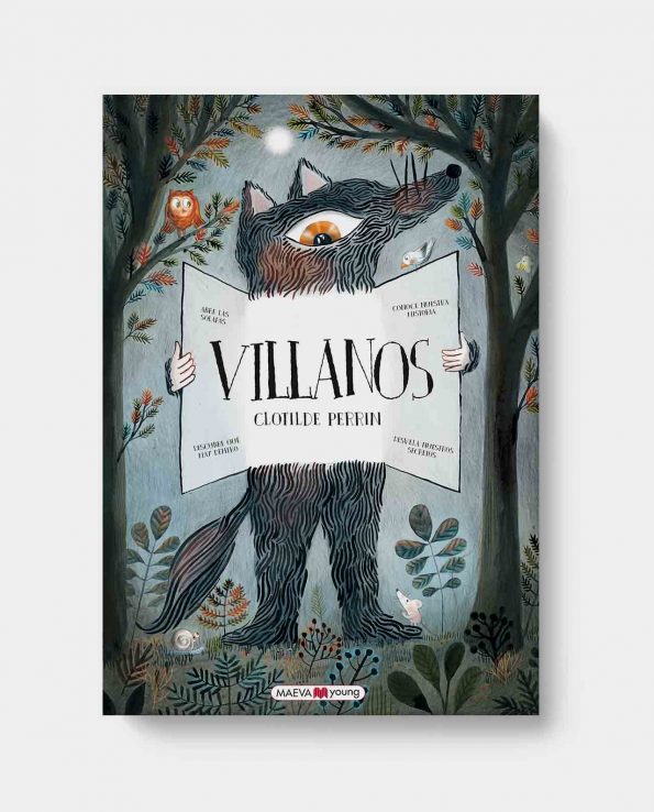 Libro infantil Villanos sobre los villanos de los cuentos infantiles