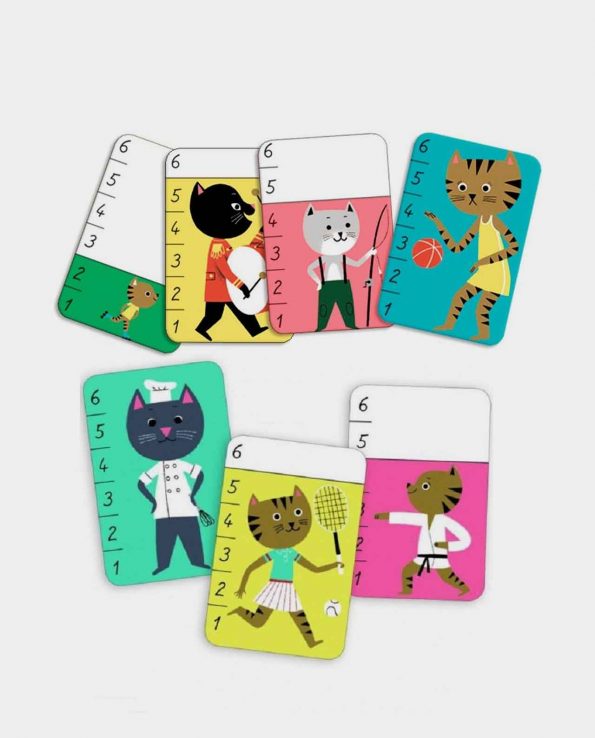 Juego de cartas para niños Bata-Miaou de Djeco