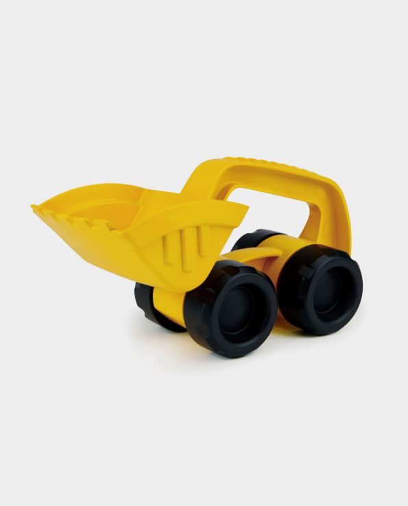 Excavadora Amarilla para la playa juguete de niño para la arena de Hape