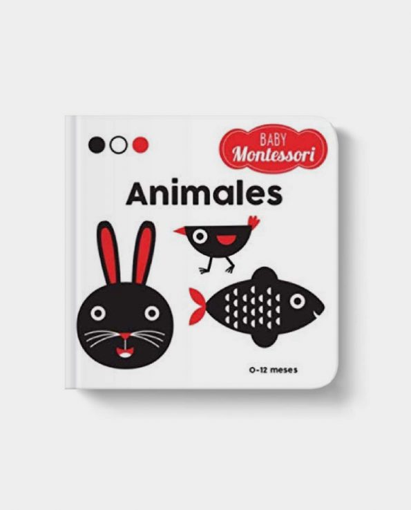 Libro infantil Baby Montessori: Animales