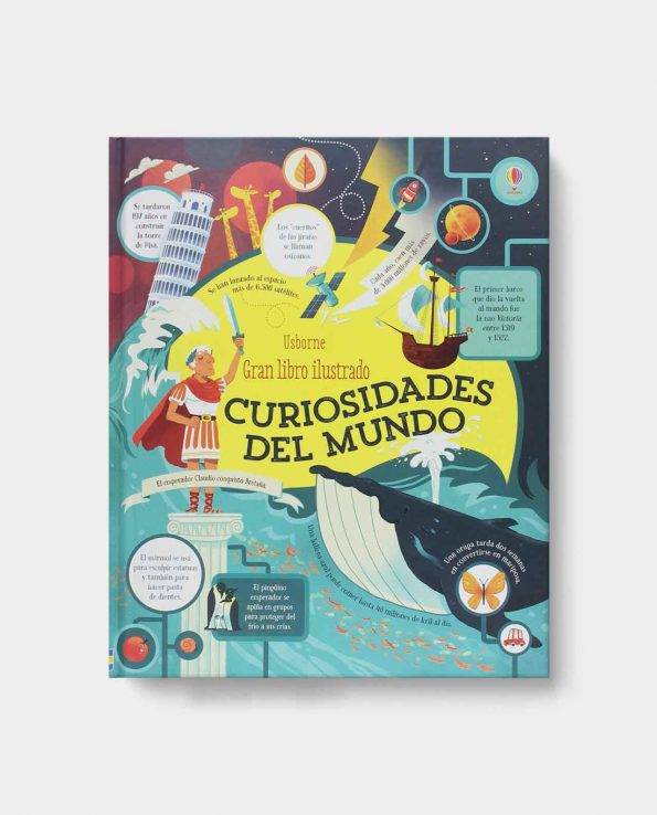 Libro infantil Curiosidades del mundo historia para niños