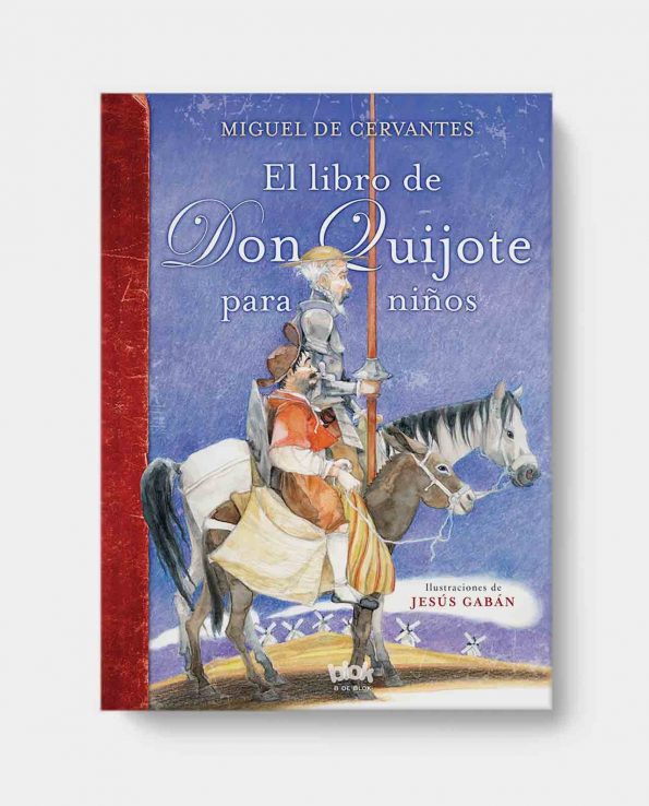 Libro infantil El libro de don quijote para niños ilustrado