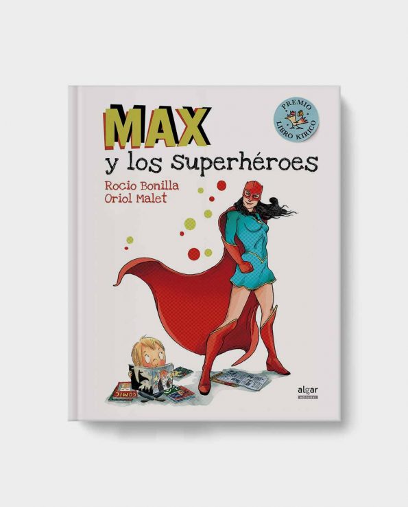 Libro infantil max y los Superhéroes