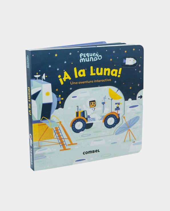 Libro infantil ¡A la Luna! de Combel