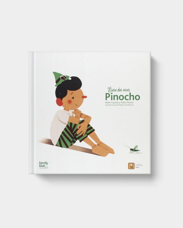 Libro infantil Erase deos veces Pinocho para niños sin sexismo ni machismo