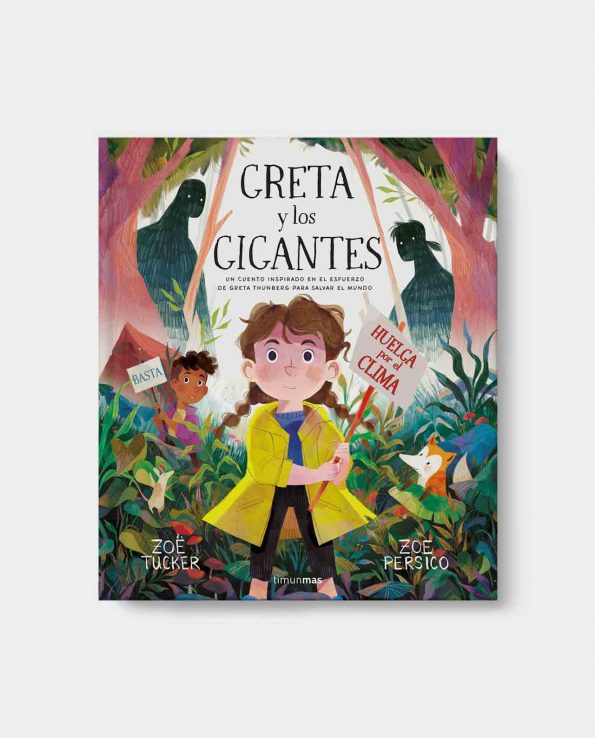 Libro infantil Greta y los gigantes sobre ecologismo para niños
