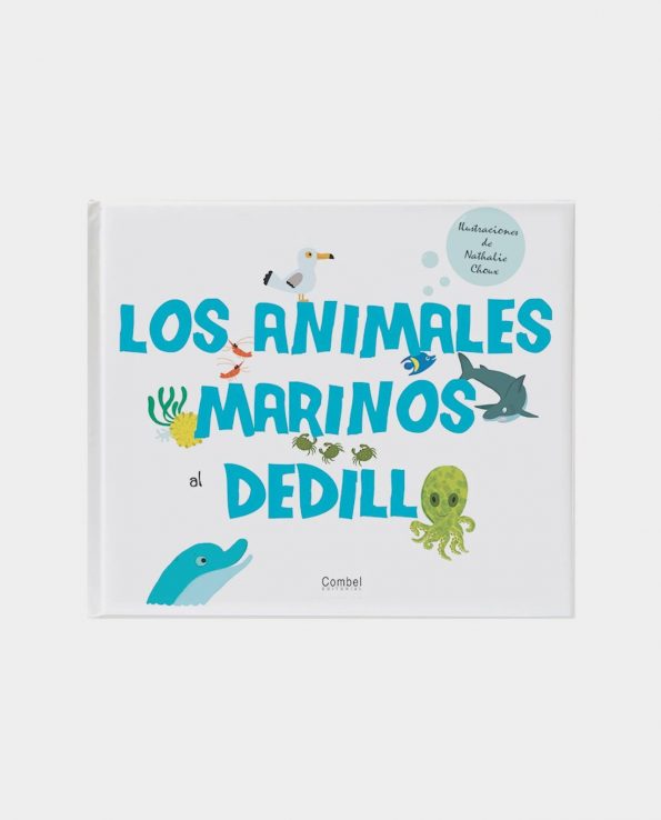 Libro ilustrado para niños Los animales marinos al dedillo