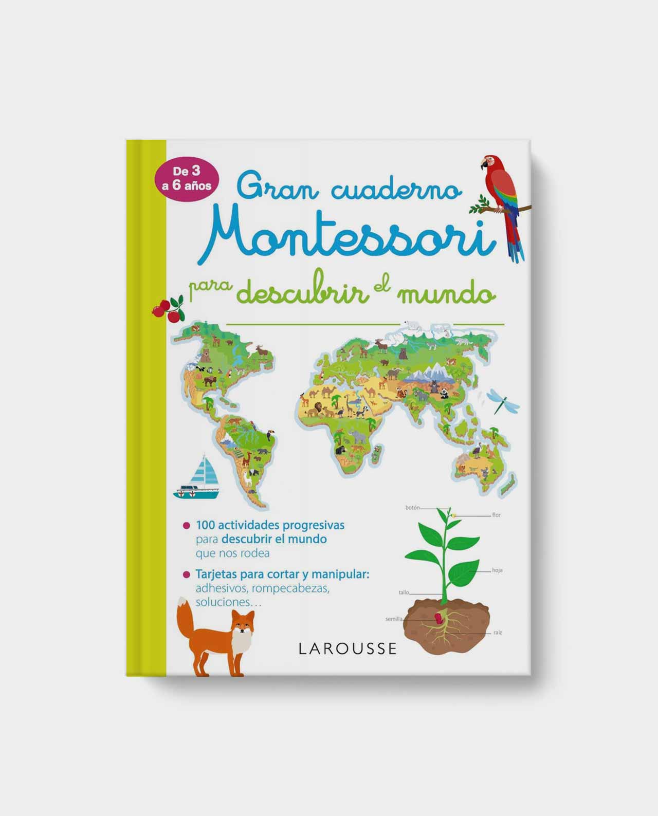 Gran Cuaderno Montessori para descubrir el Mundo