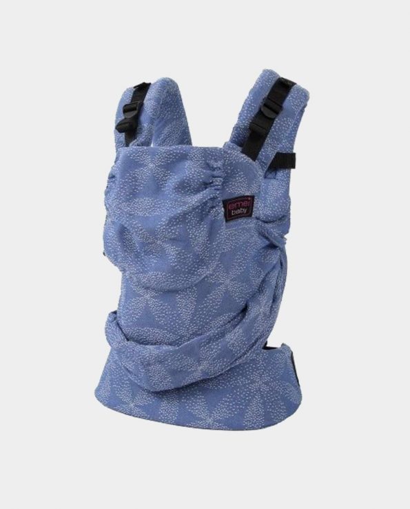 mochila de porteo ergonómica emeibaby baali azul marine