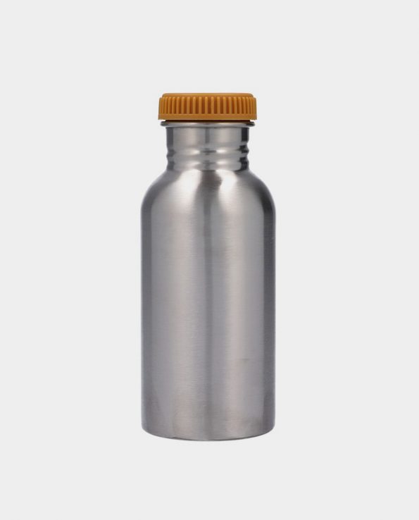 Botella Acero con Funda Arcoiris Mostaza 500 ml