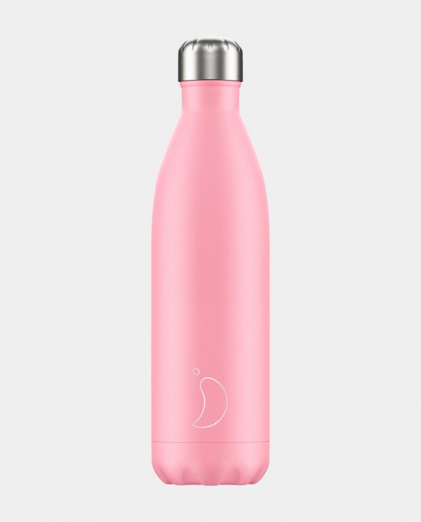 Botella Acero Inoxidable Chilly’s Rosa Pastel 750ml