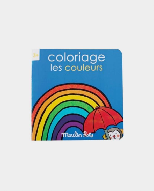 Cuaderno para colorear Los Colores de Moulin Roty