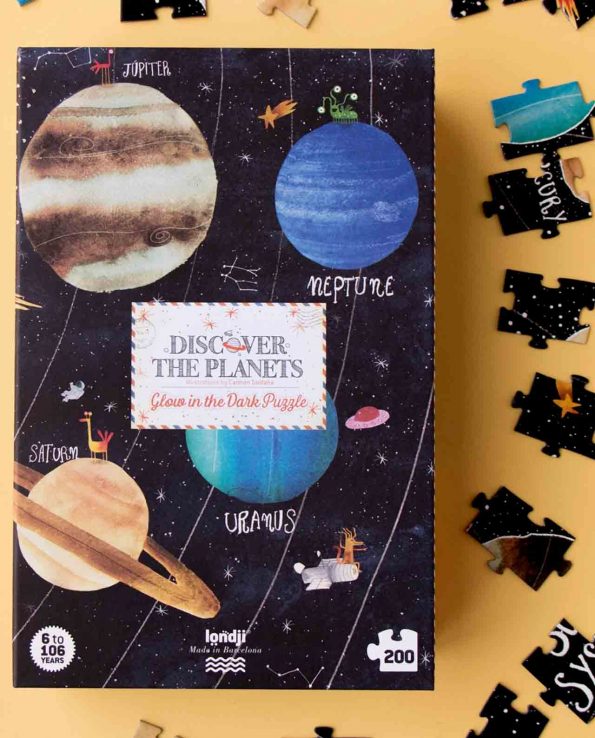 Puzzle Discover the Planets Londji
