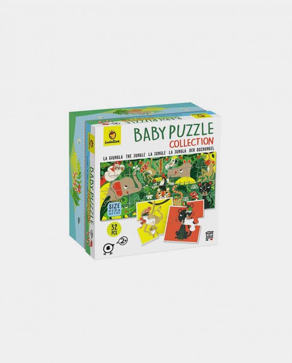 Baby Puzzle para niños con piezas grandes La Jungla