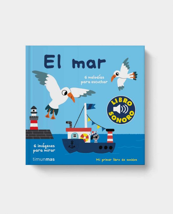 El Mar Libro sonoro libro infantil ilustrado con música