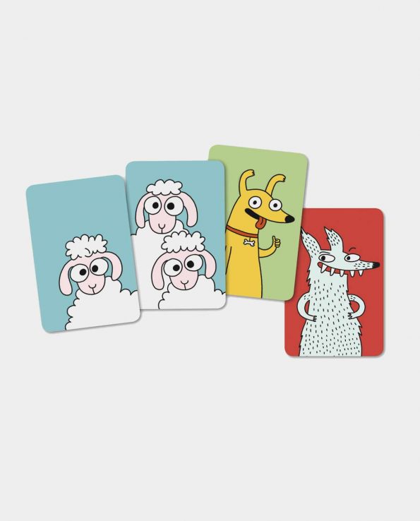 Swip! Sheep Djeco juego de cartas montessori para hacer parejas waldorf reggio emilia