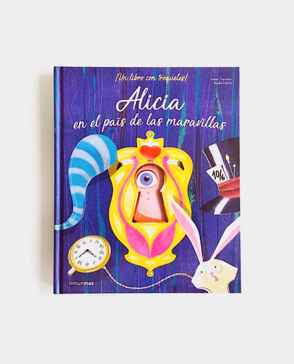 Libro Alicia en el Pais de las Maravillas – Troquelado