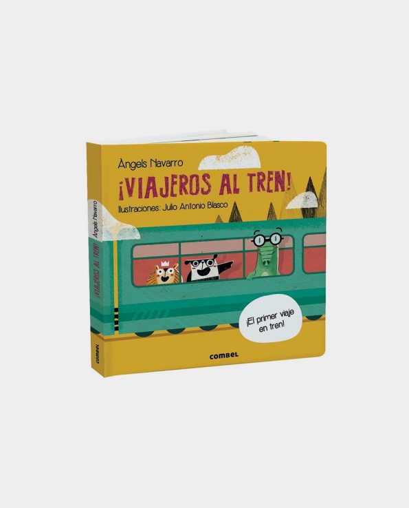 Libro Viajeros al Tren infantil ilustrado