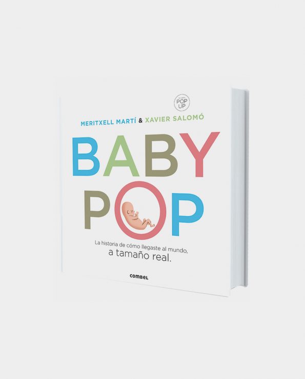 Libro con solapas ilustrado Baby Pop montessori waldorf reggio emilia
