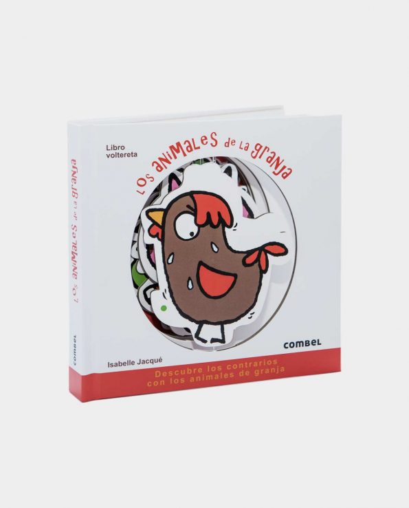 Libro infantil ilustrado con solapas Los Animales de la Granja – Voltereta montessori waldorf reggio emilia