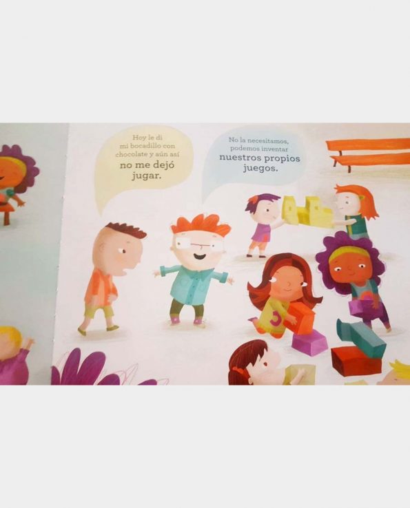 Libro ilustrado infantil Hoy no juegas Para el Abuso Escolar