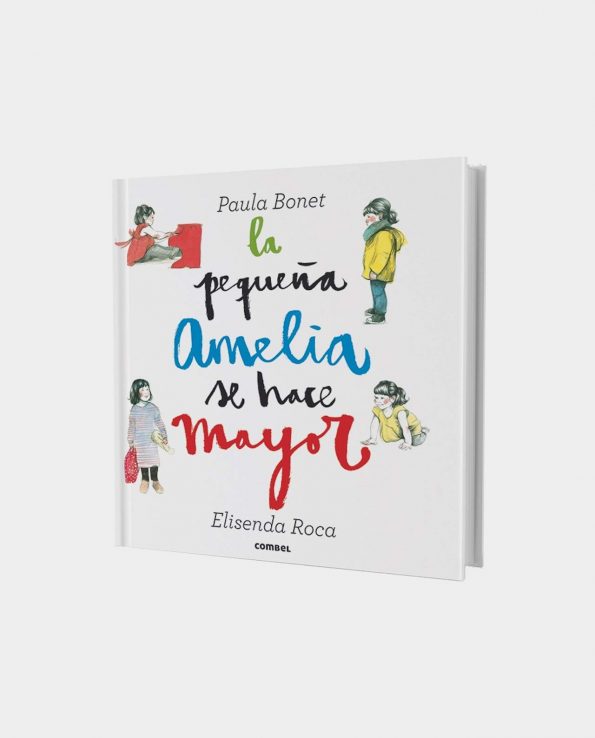 Libro ilustrado infantil popup con solapas La Pequeña Amelia se hace Mayor Paula Bonet