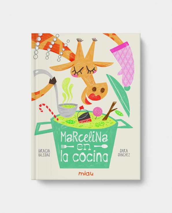 Libro ilustrado infantil Marcelina en la cocina