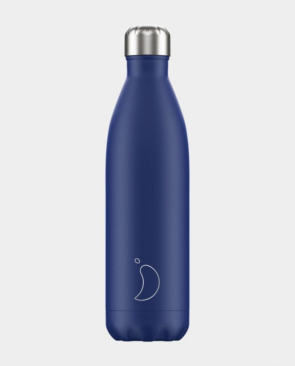 Botella Acero Inoxidable Chilly’s Blue Matte 750ml