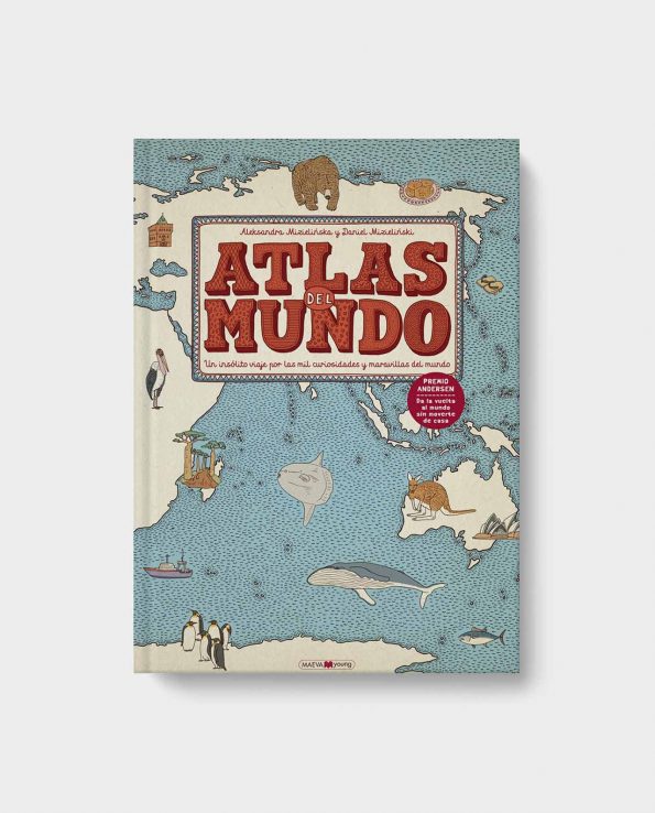 Atlas del Mundo Maeva ilustrado para niños