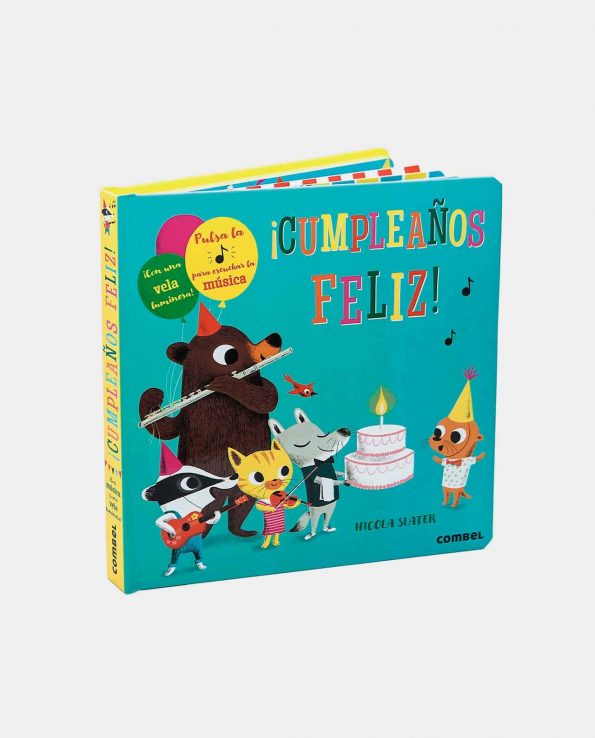 Libro Feliz Cumpleaños libro infantil ilustrado para cumplir años